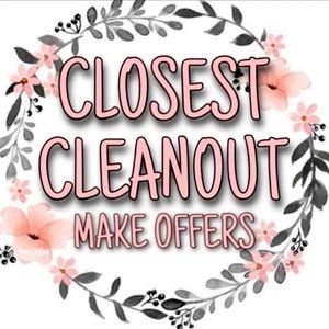 Closet Cleanout!!